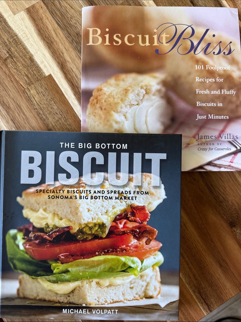Biscuit: The Big Bottom Biscuit Cookbook by - Black Cover-2 Books